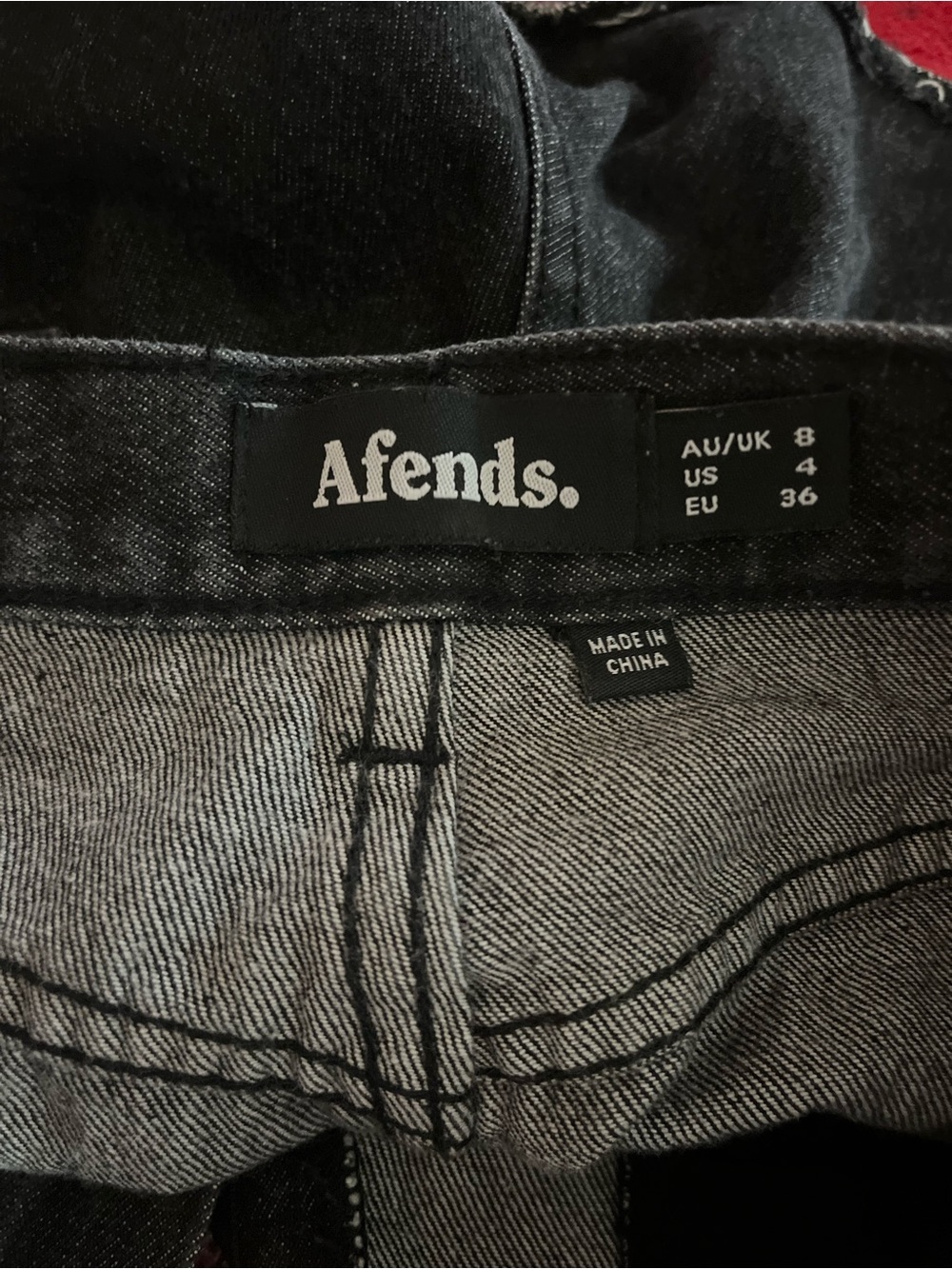 Afends High Rise Denim
Shorts - Picture 4 of 5